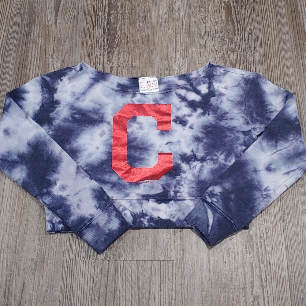 Genuine Merchandise Cleveland Tye Die Short Sweatshirt Size 7